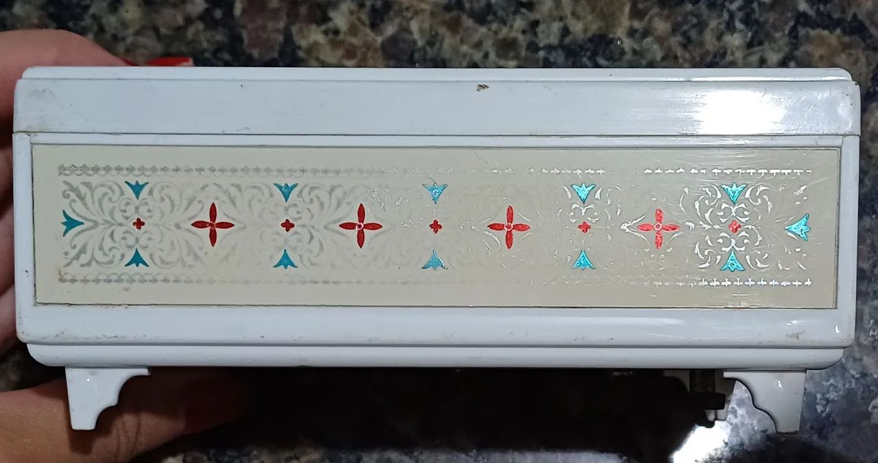 Caixa de música antiga - Foto 6