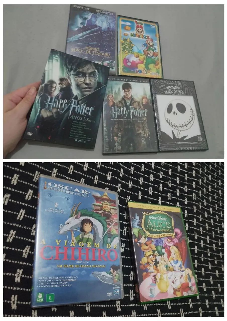 Kit de DVDS Originais