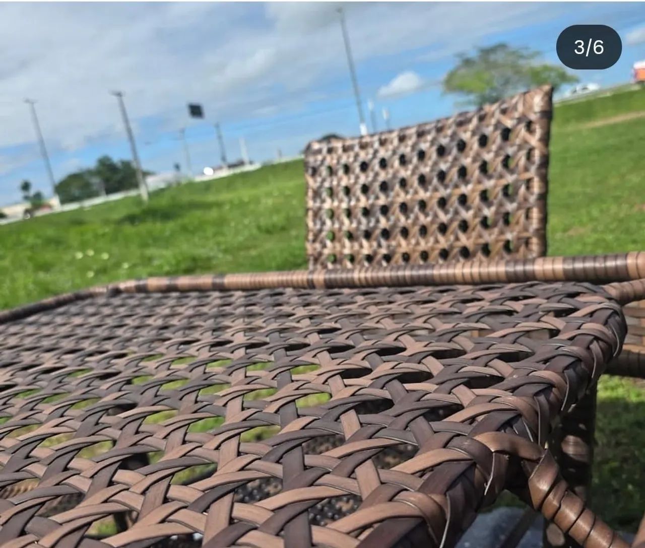 Conjunto de mesa Colmeia auto padrão - Foto 3