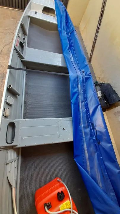 Barco Marreco 55m Mercury 30h berço Bandeirantep - Foto 6