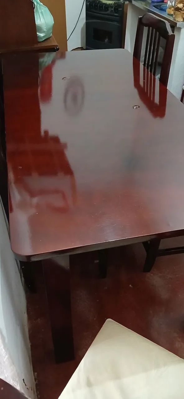 Mesa com seis cadeiras  - Foto 2