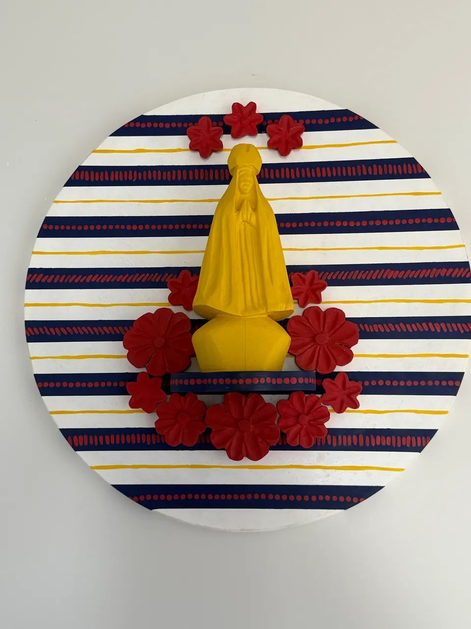 Linda escultura imagem nossa senhora  - Foto 3