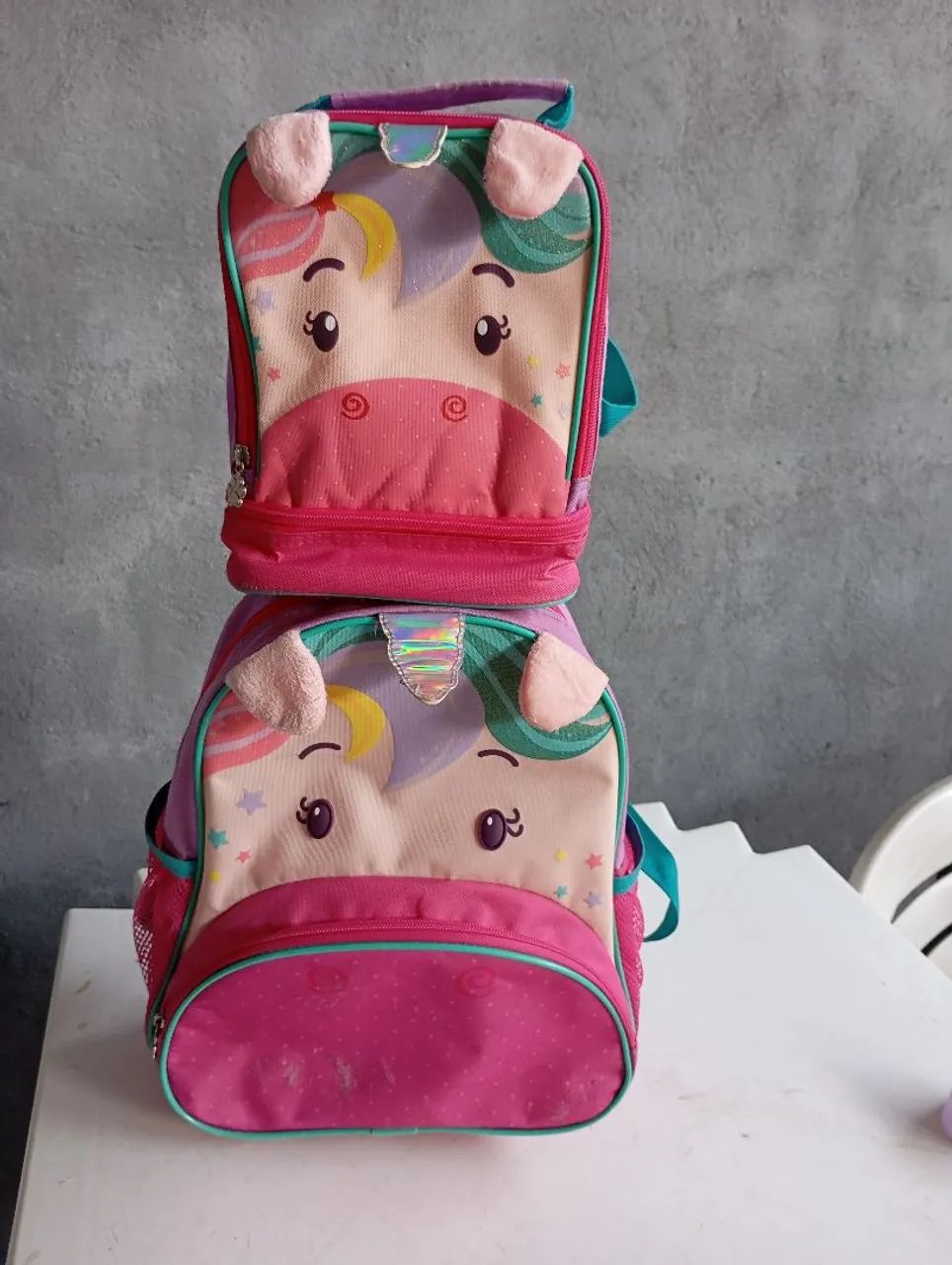 Mochila feminina infantil 
