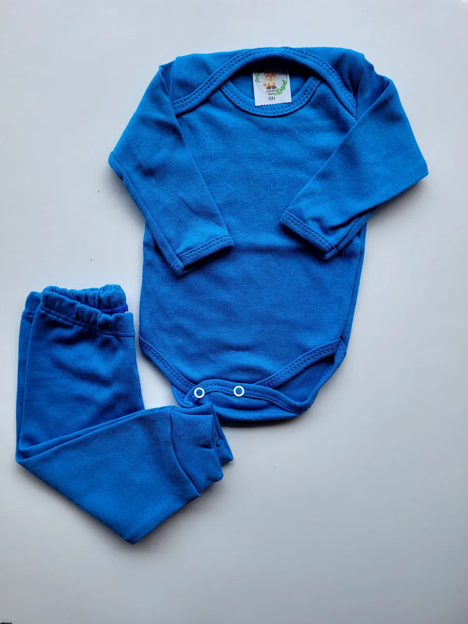 Conjunto Body e Calça Bebê RN