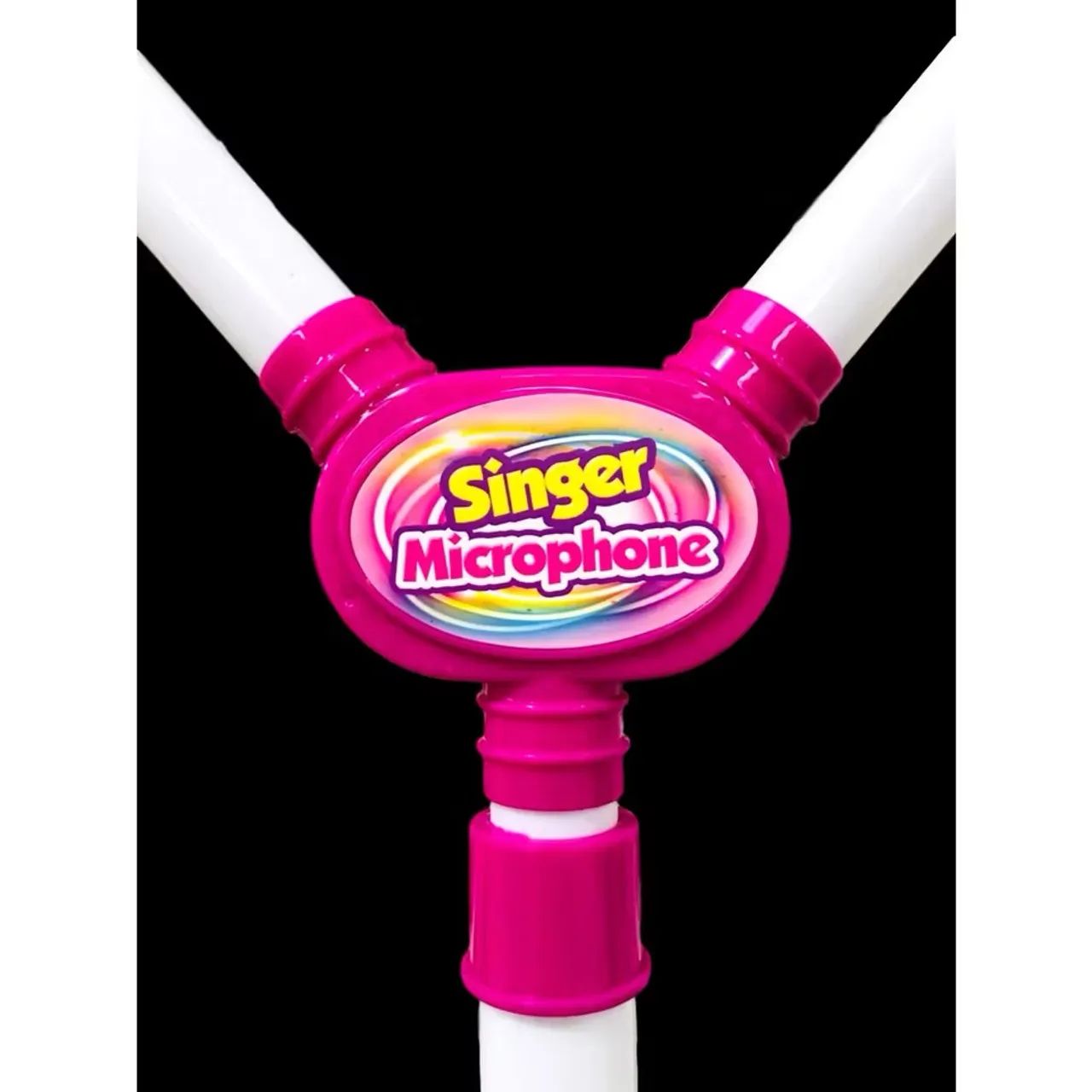 Microfone Karaokê Infantil Som Luz Conecta Celular Pedestal  - Foto 3