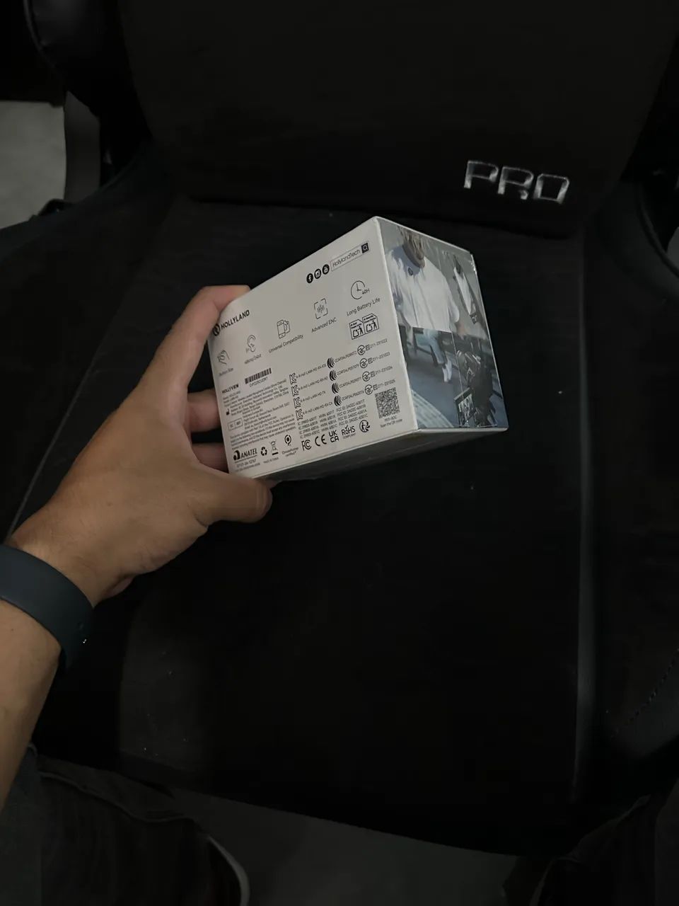 Microfone Sem Fio Hollyland Lark M2 - Lacrado - Foto 2