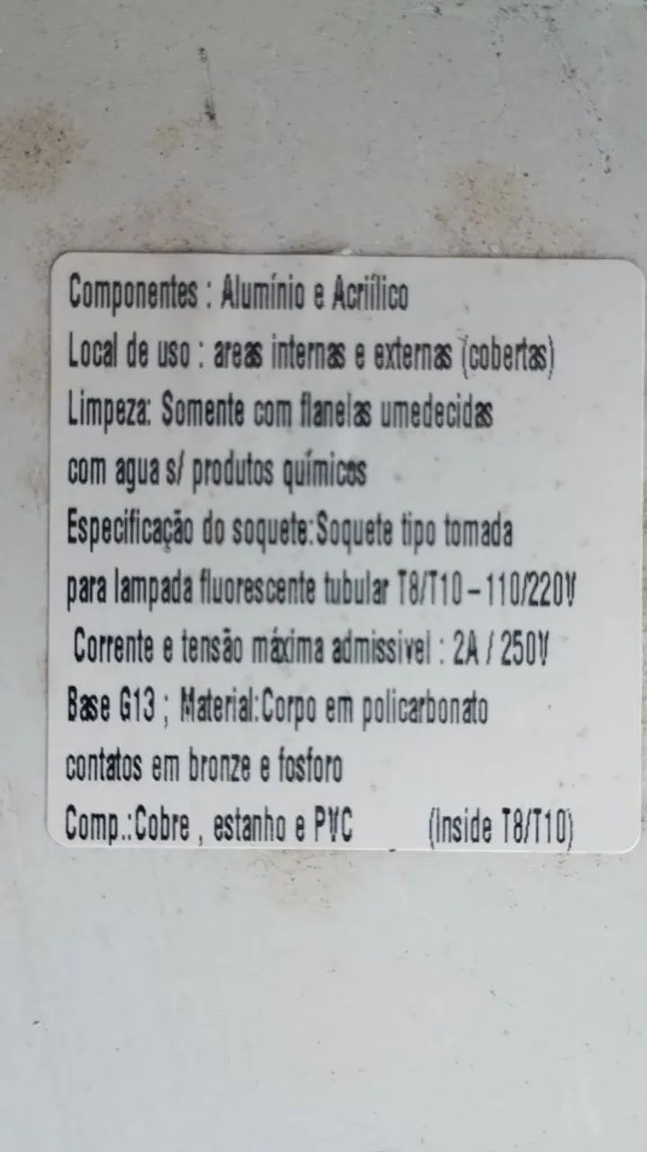 Luminária de Embutir Retangular 1,50x19 com Lâmpadas  (Leia)  - Foto 5