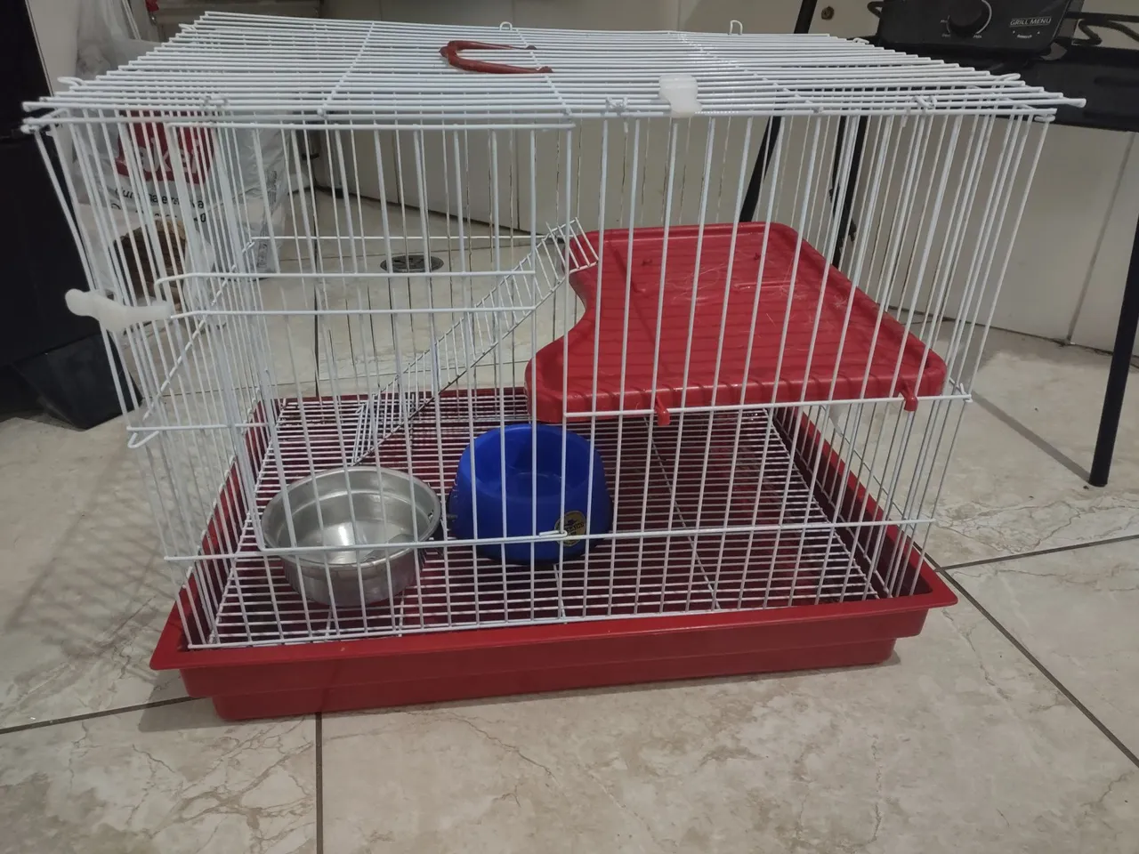 Gaiola para Roedores com Acessórios