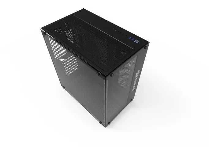 Gabinete Gamer Redragon Wideload, Mid Tower, Vidro Temperado, Black, Sem fonte, Sem fan, G - Foto 4