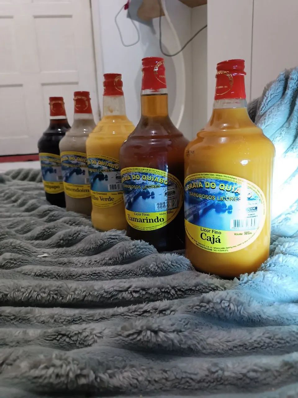 Licor de Arraiá do quiabo, diversos sabores