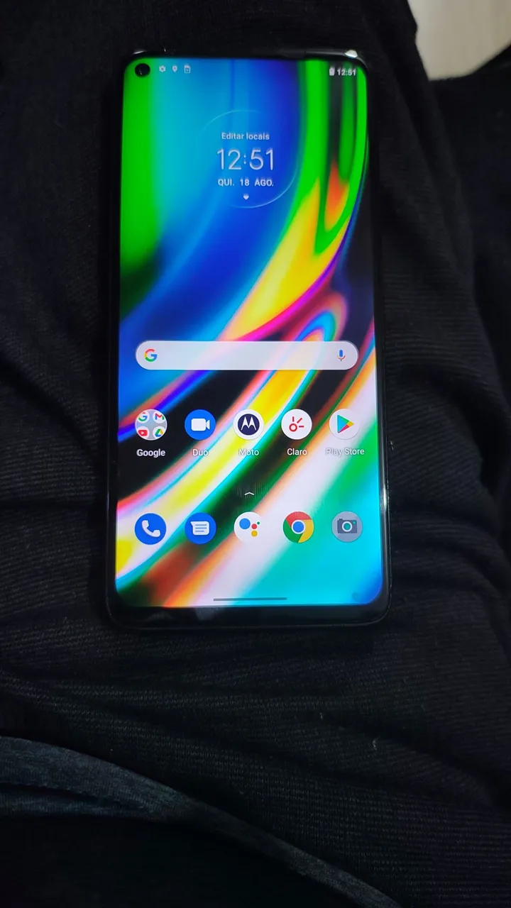 Vendo moto G9 plus 128GB