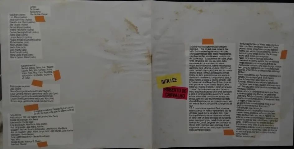 LP-Disco vinil-Rita Lee-Flagra-Ano 1982 - Com encarte - em ótimo estado - Foto 4