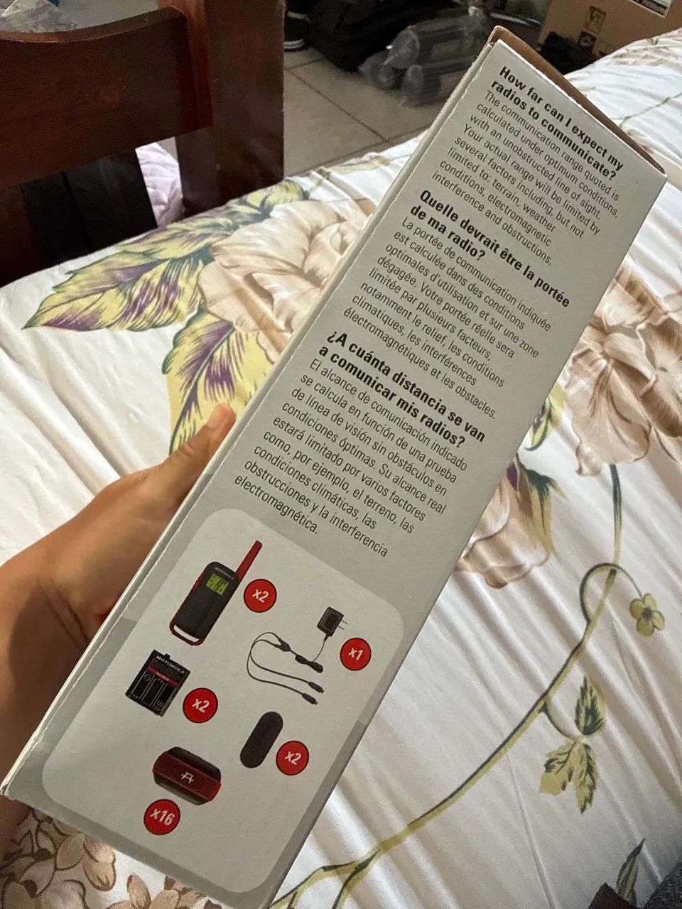Walkie talkie Motorola T210 20 milhas 32km - Foto 4