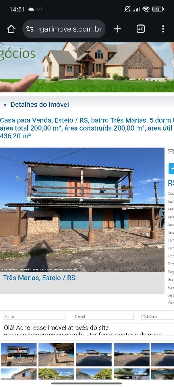 Foto - Esteio - Três Marias