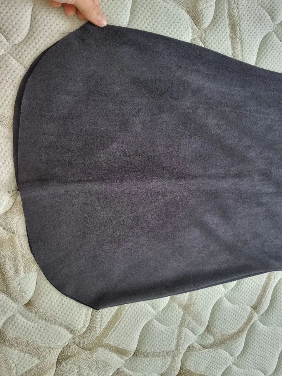 Vestido lindo tamanho M em suede - Foto 5