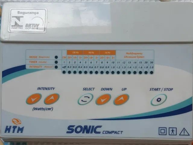 Aparelho de Ultrassom HTM Sonic Compact 3 MHz - Foto 2