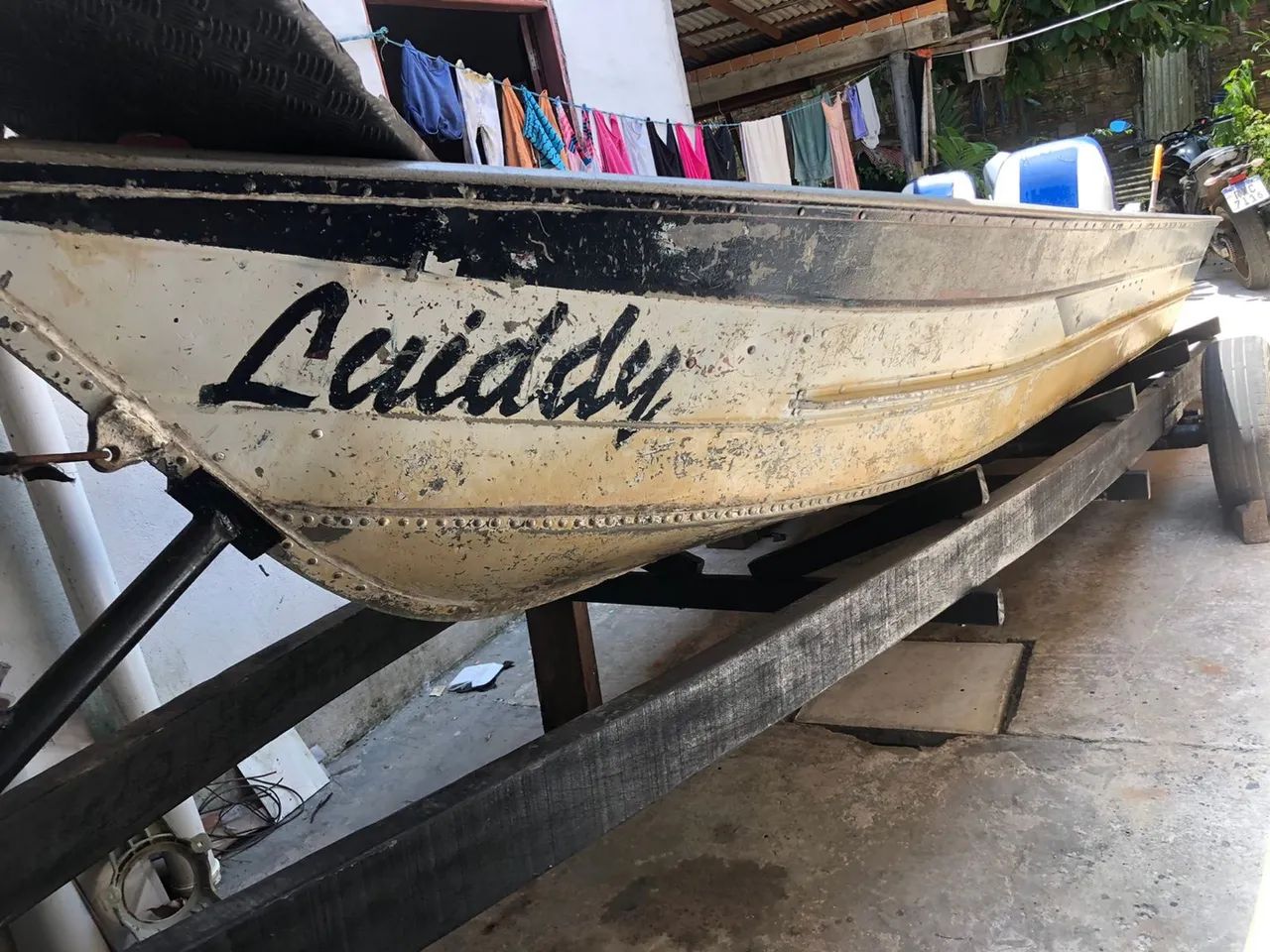 Lancha de alumínio para pesca ou passeio - Foto 2