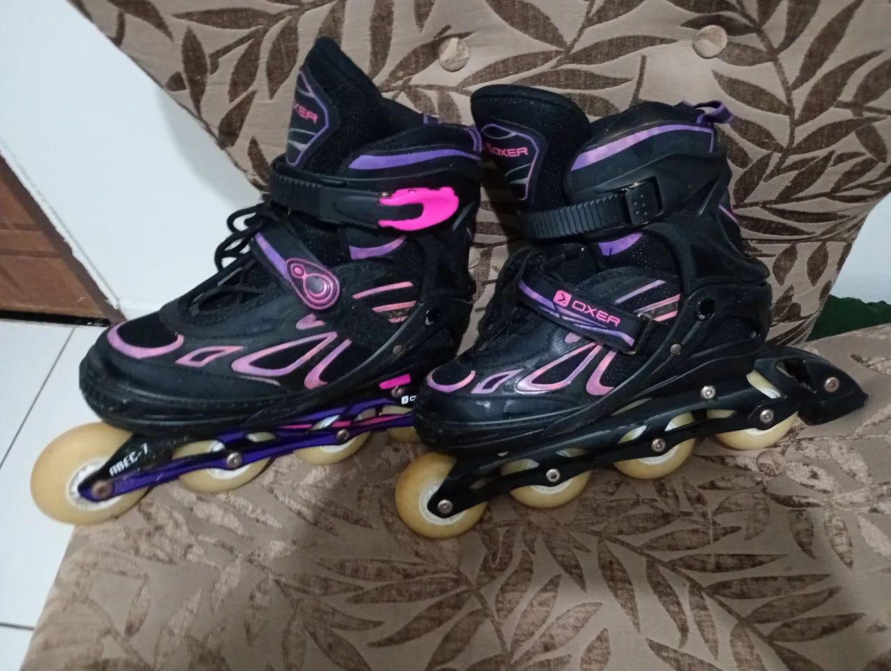 Patins oxer tamanho 37_40. Semi novo. - Foto 3