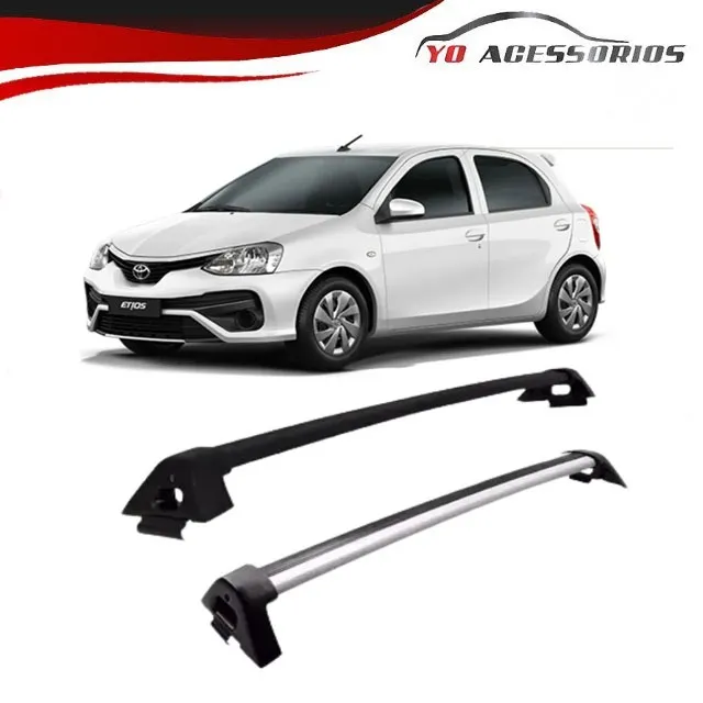 Rack Teto Toyota Etios Hatch Sedan Projecar Preto Ou Prata