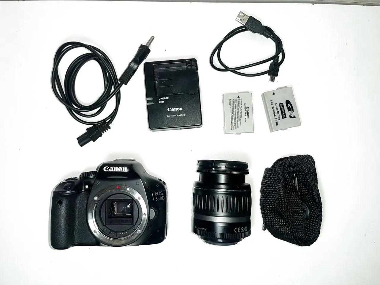 Câmera Canon EOS 550D (Foto e Vídeo) - Foto 3