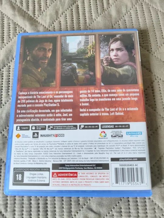 Jogo PS5 - The Last of Us (Part I) + Resident Evil 4 Remake - R$100 OFF - Foto 5