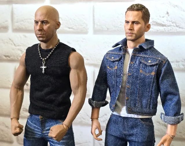 Toretto e Brian - Velozes e Furiosos - Escala 1/6 - Tipo Hot Toys - Foto 4