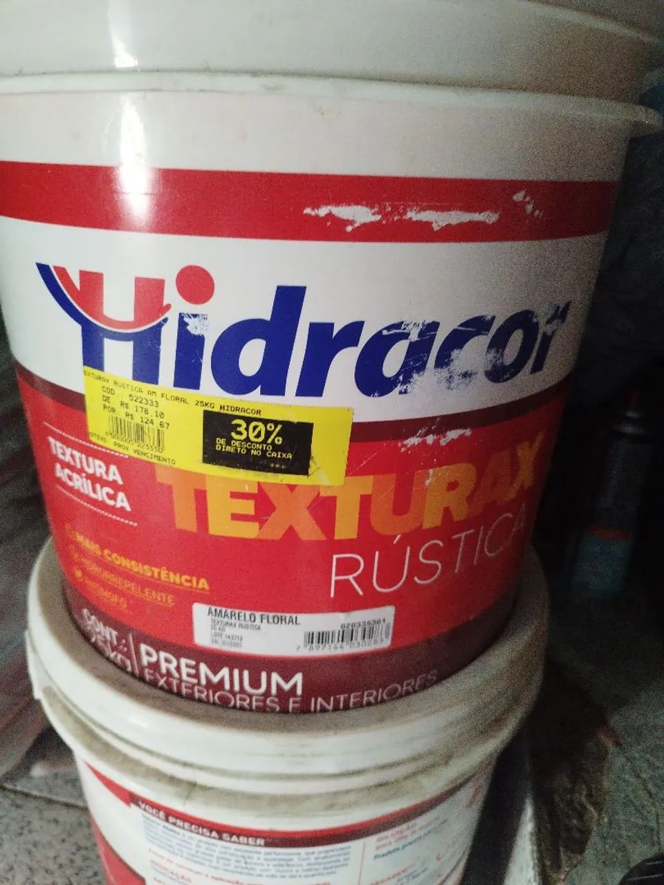 Massa Textura Acrílica 25kg Rústica