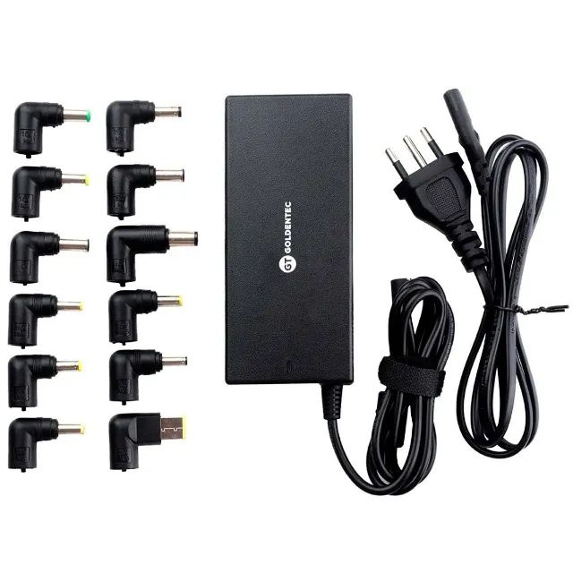 Carregador de Notebook Universal GT 90W com 12 Conectores - WZetta
