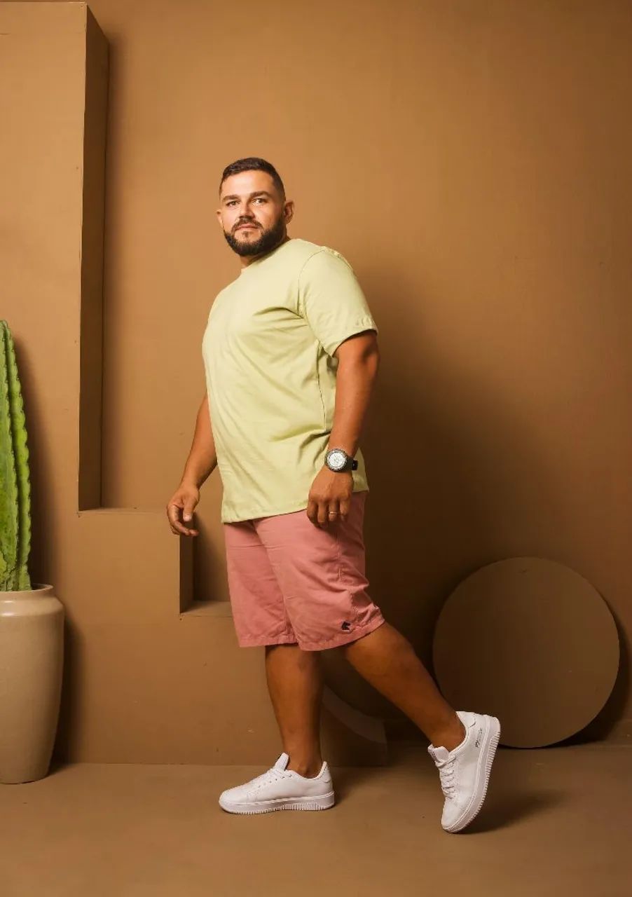 Camiseta masculina Plus G1 ou G3 - Foto 4