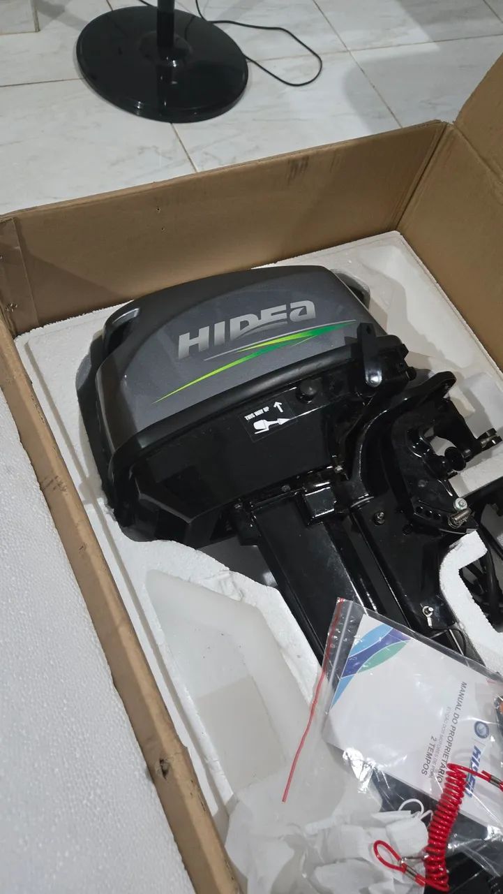 Motor de Popa Hidea (9.8 HP) Novo 2025 - Foto 5