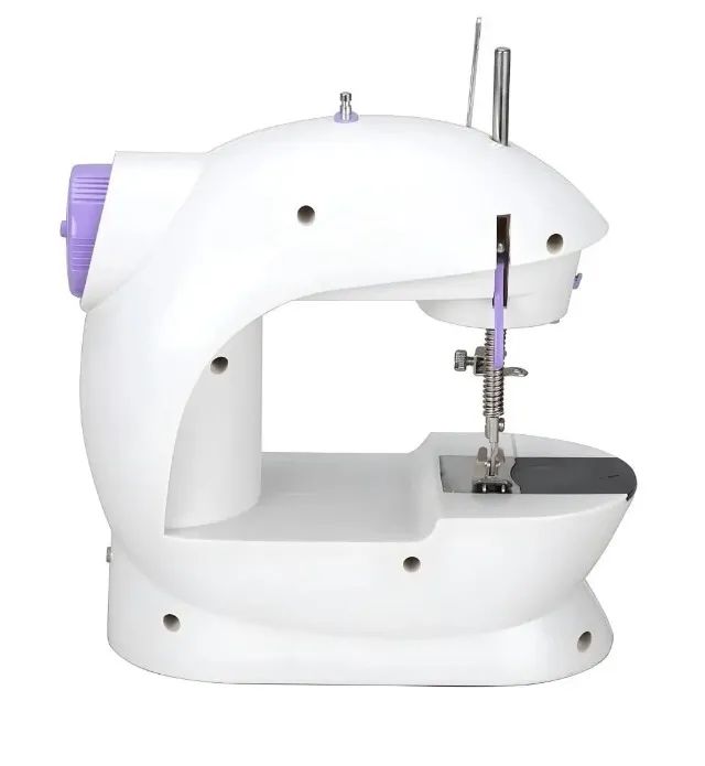 Mini Máquina de Costura Portátil Elétrica Pedal Bivolt Luatek LK-8104 - Foto 2