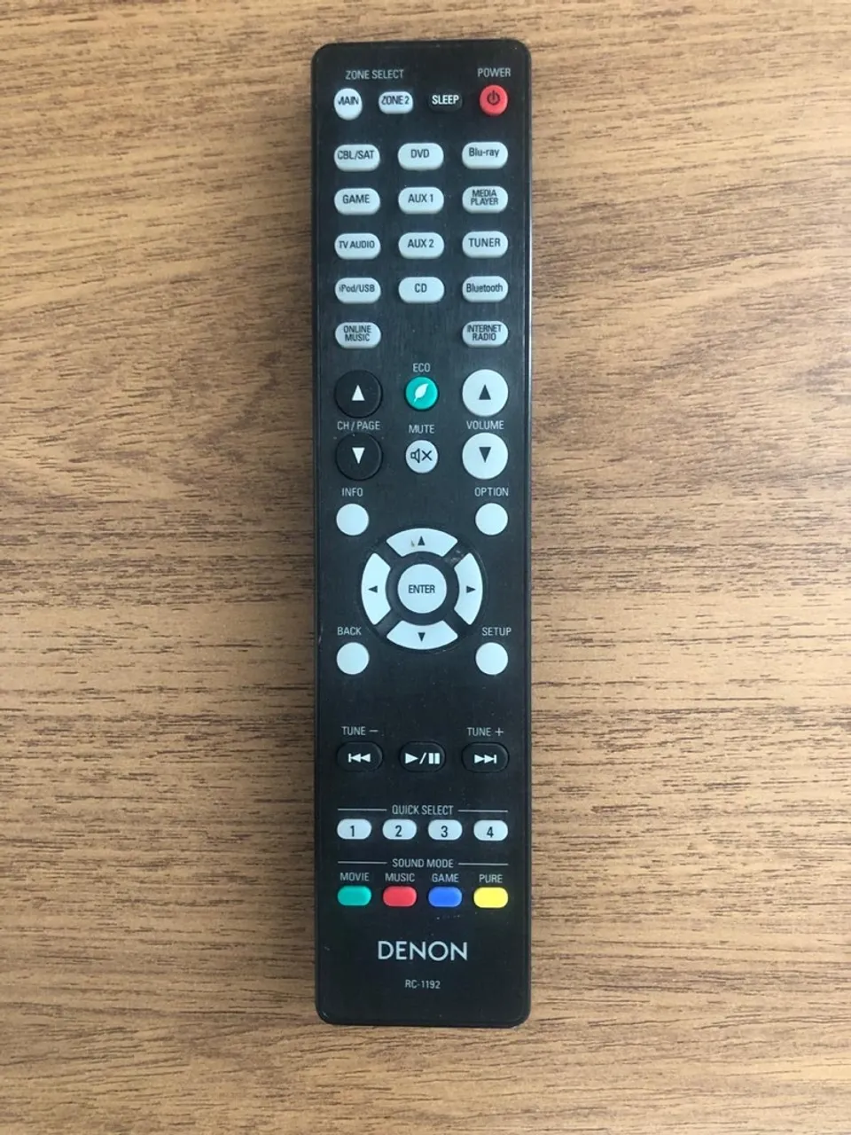 Denon RC-1192 - Controle Remoto Original