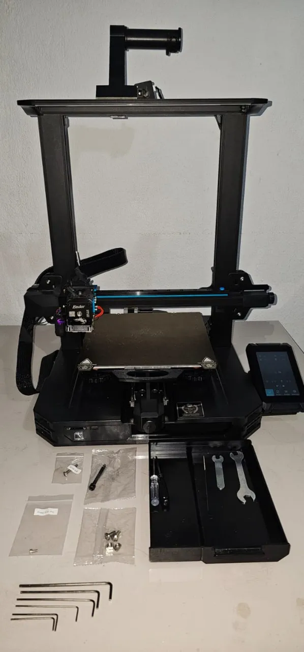 Impressora 3D - Ender 3 S1 pro + (upgrades)