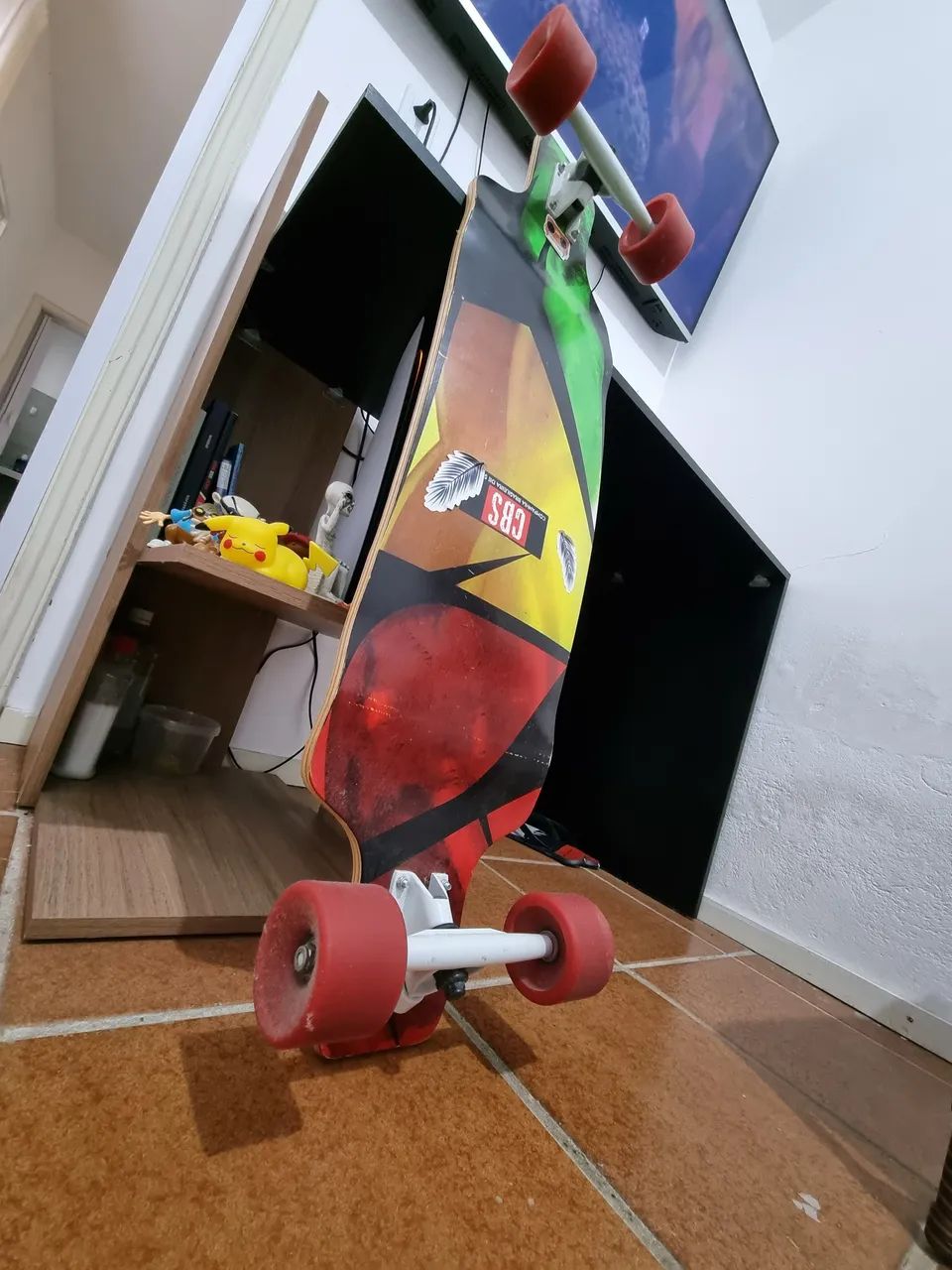 Longboard CBS Rolamento RedBones