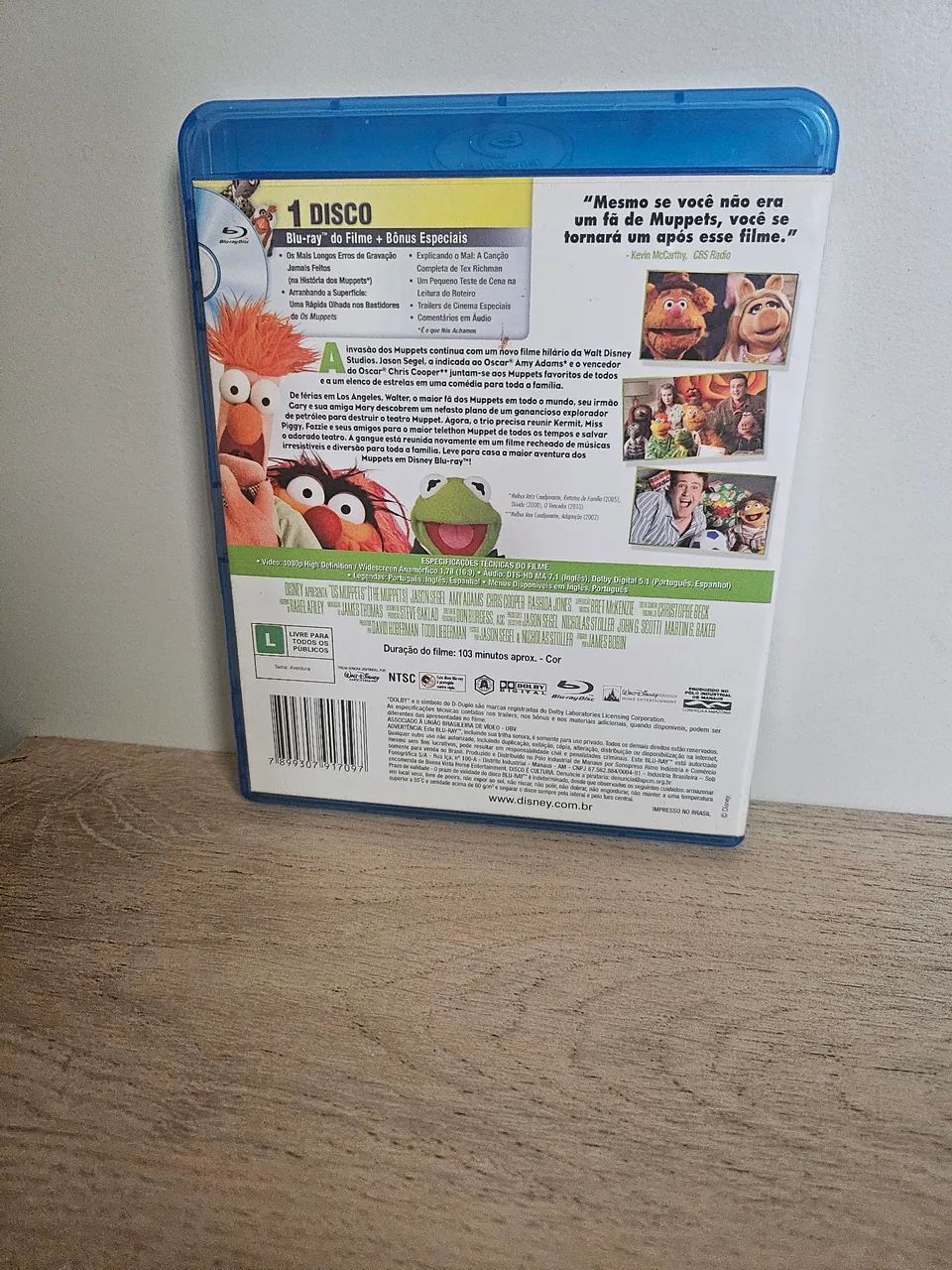 Os Muppets - Blu-Ray - Foto 2