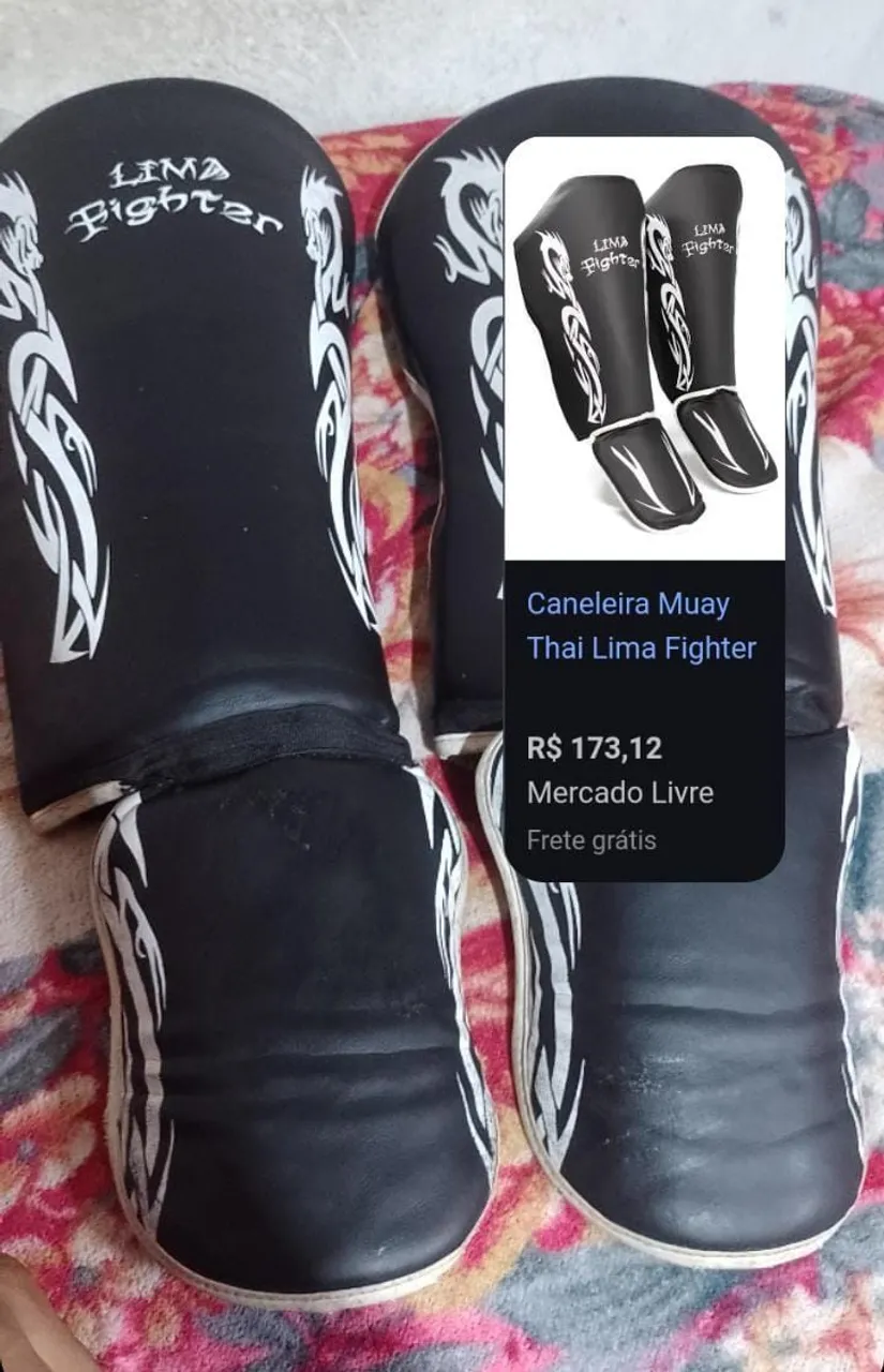 CANELEIRA MUAY THAI LIMA FIGTHER E CANELEIRA PRO ACTION