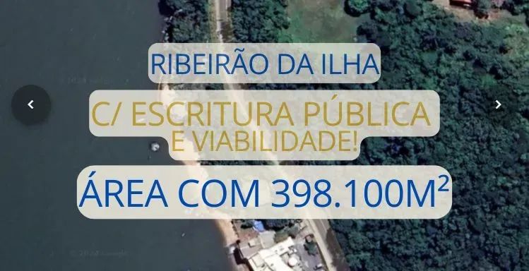Area com 398.100m² no RIBEIRÃO DA ILHA