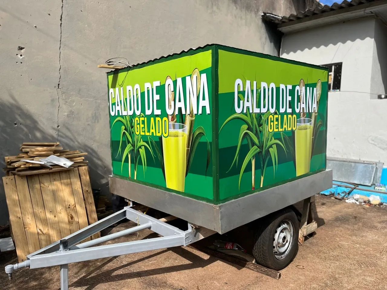 Trailer/Carrinho de Caldo de Cana - Foto 2