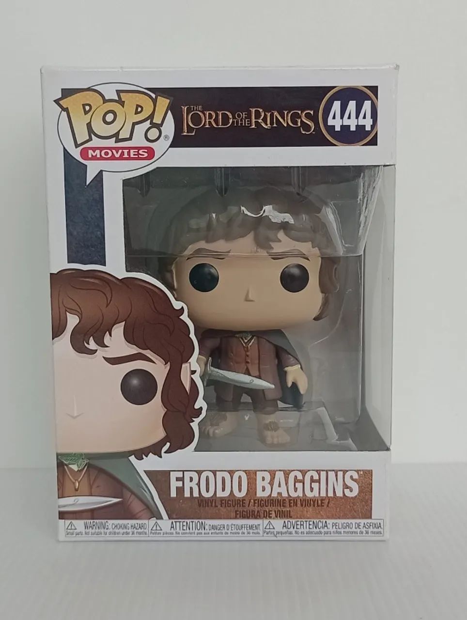 Funko Pop Frodo Baggins 444 O Senhor dos Anéis