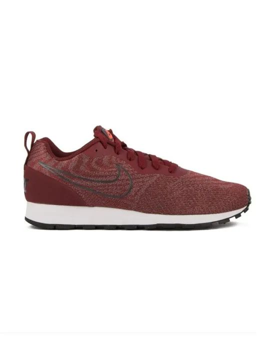 Tênis Masculino Nike MD Runner 2 Eng Mesh Dark Red  - Foto 2