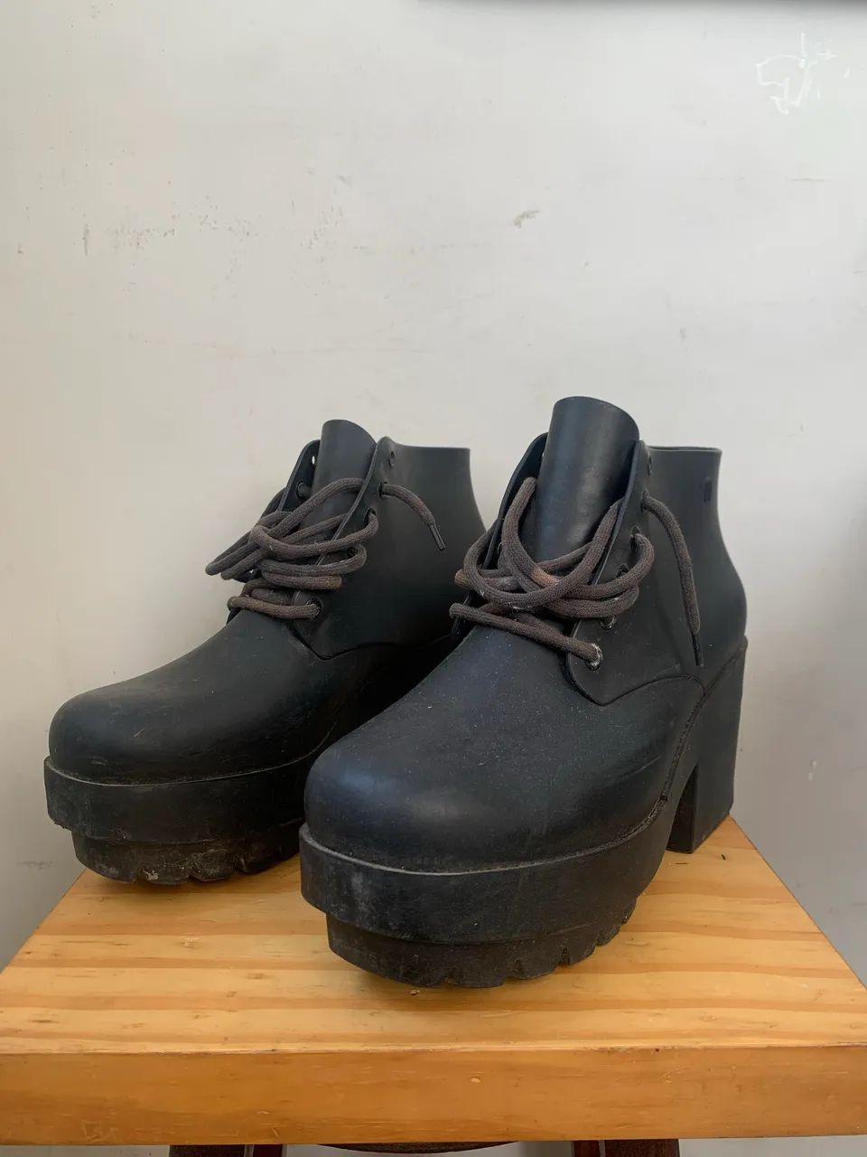 Melissa Shoes Coturno Melissa Preto Melissa Coturno Soft Preto