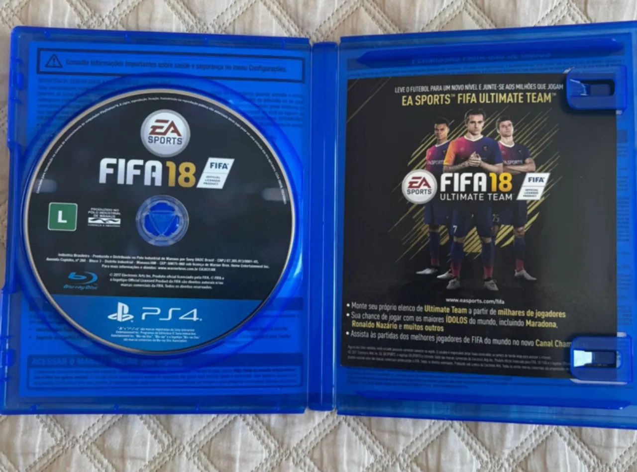 FIFA 18 - PS4 - Jogo de Futebol - Foto 2