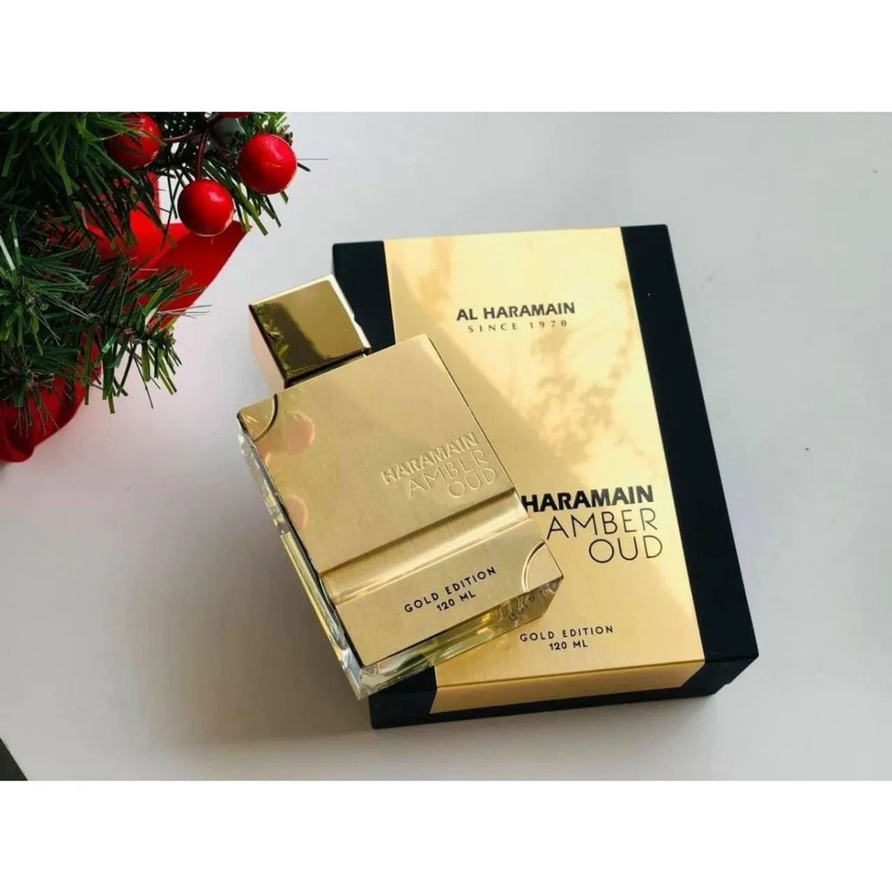 Perfume al haramain amber oud gold edition 120ml - Foto 3