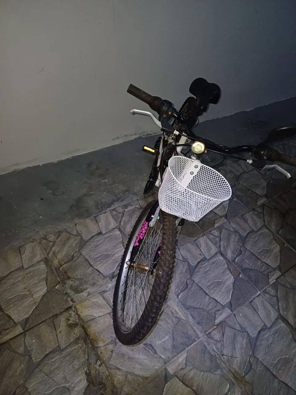 Bicicleta com cesta
