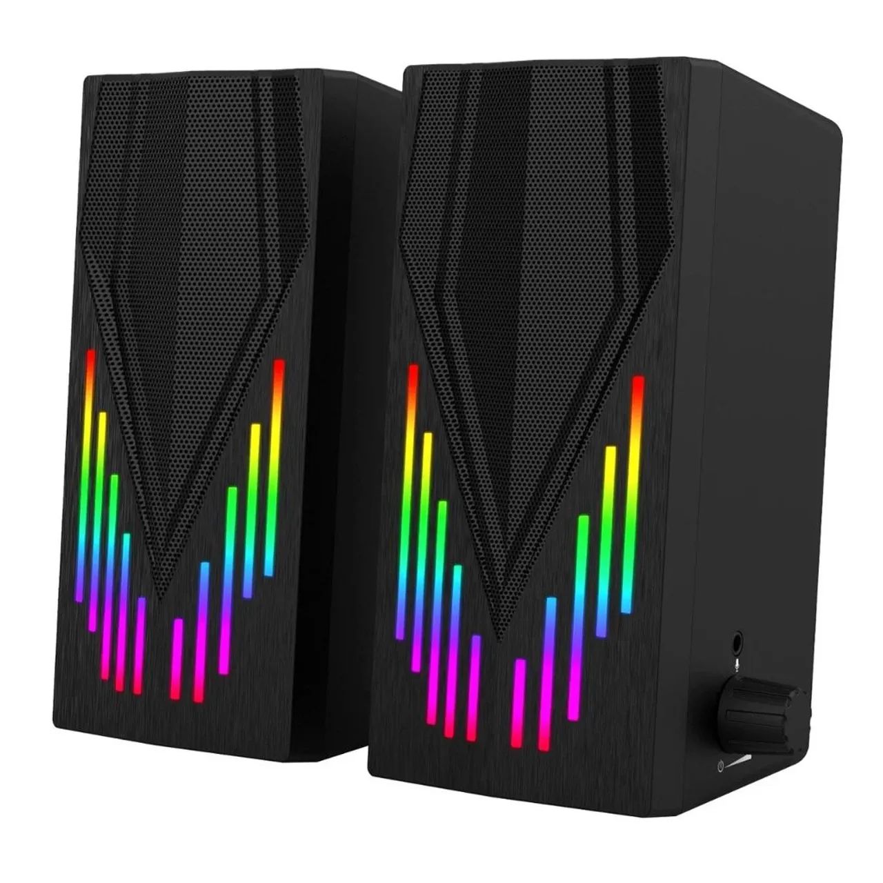 Caixas de Som para Computador com Iluminação RGB