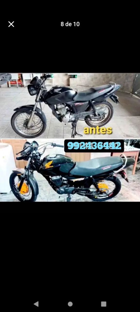 Pintura e funilaria em geral 750 orçamento e valores conforme cilindradas e situação veicu - Foto 6