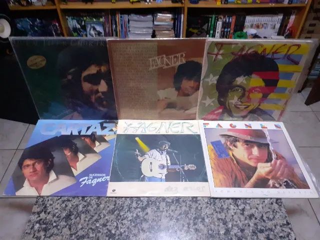 Lps - Fagner - lote com 07 discos de vinil