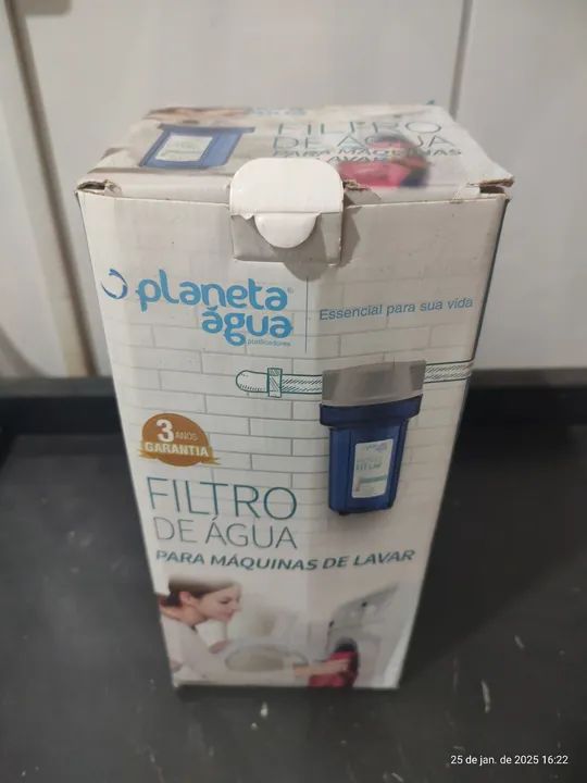 Filtro de água para máquina de lavar Planeta Água