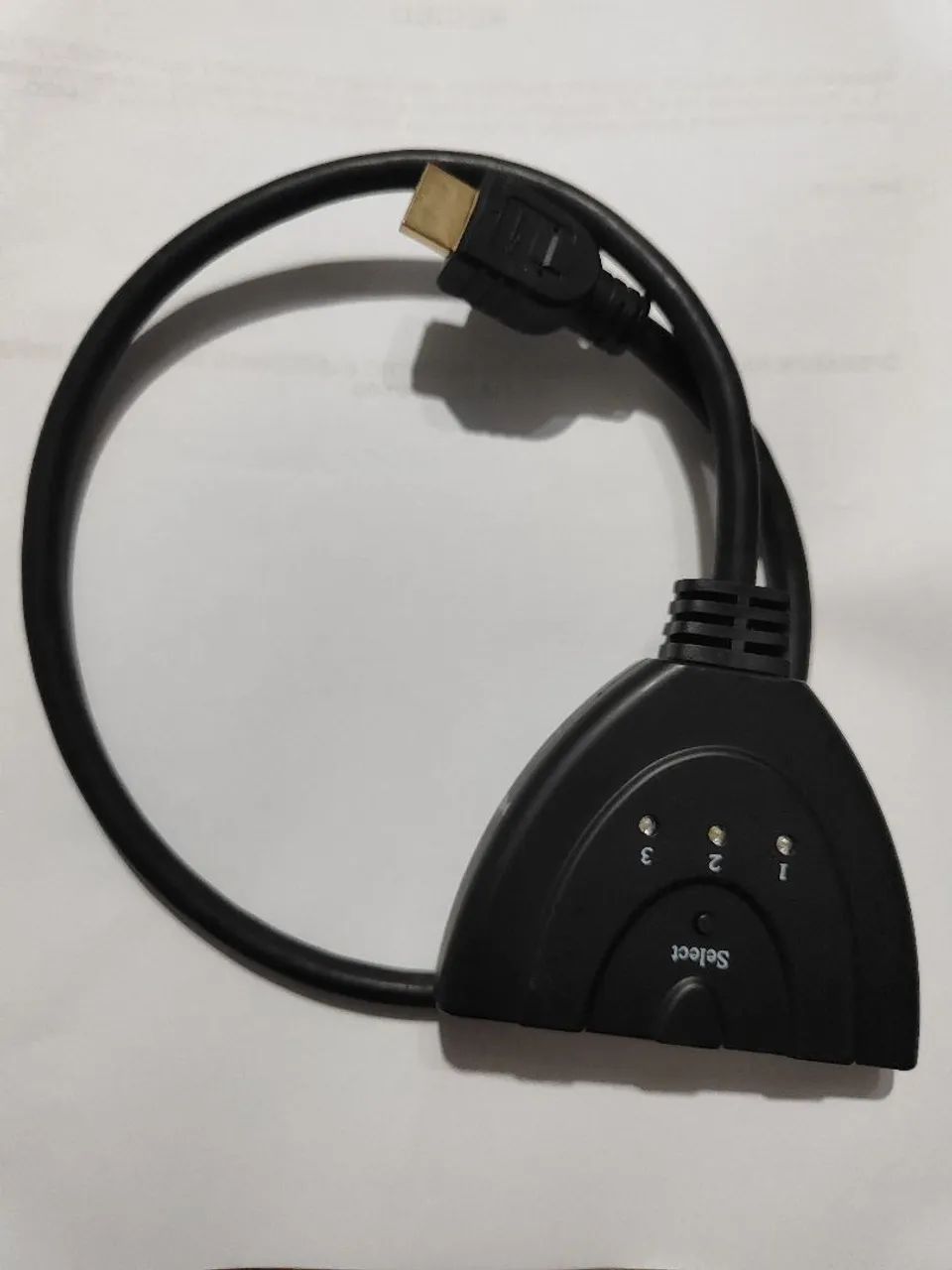 Adaptador Switch HDMI 3 entradas e 1 saída