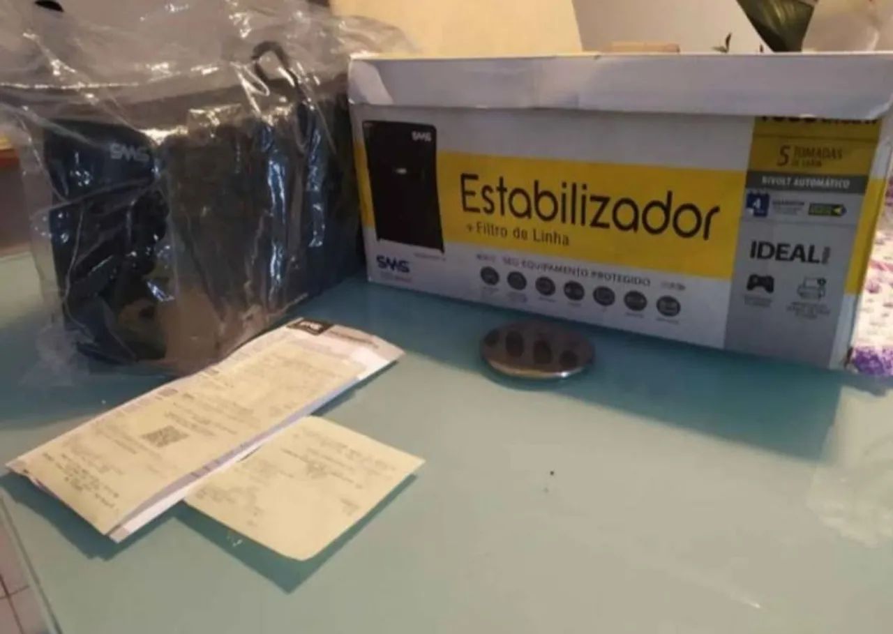 ESTABILIZADOR / NOBREAK SMS - 1000 VA / PROGRESSIVE III - BI-Wolts 16216.  - Foto 5